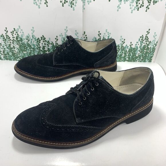 Cole Haan Men’s Leather Suede Black Casual Oxfords Size 12M main image 8